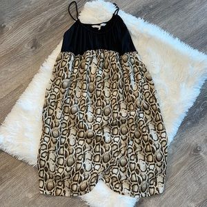 Rachel Roy Snake Print Dress size Large